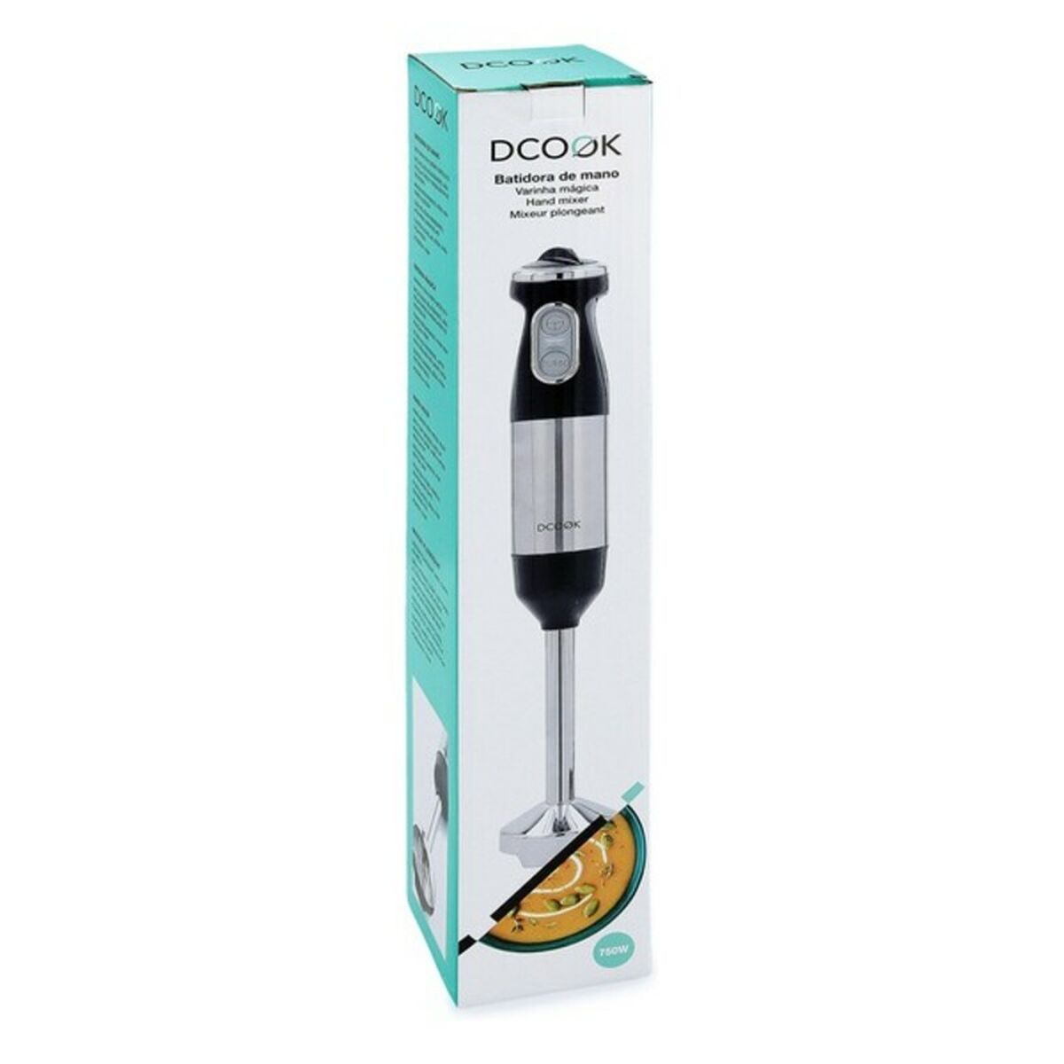 Batidora de Mano Dcook Gallery Acero 750 W